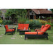 Anderson Teak Bellagio 6-Pieces Deep Seating Set SR-016DS
