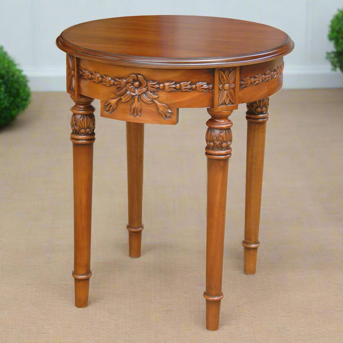 Anderson Teak Regency Flower Side Table ST-031