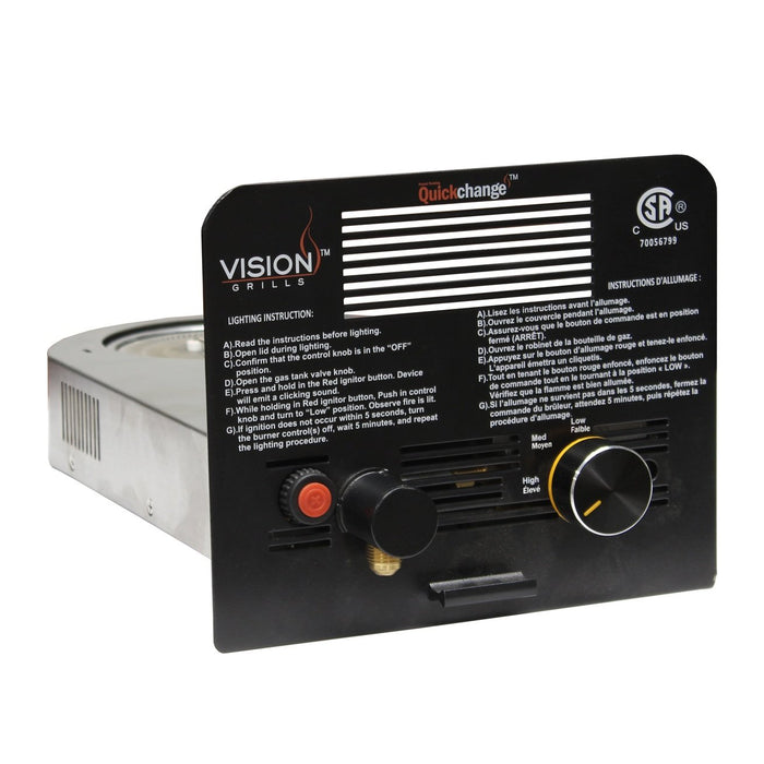 Vision Grills Quickchange Gas Heat Exchanger Set