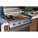 Kokomo Professional Shiplap Outdoor Kitchen KoKoMo Grill With Waterfall Edge