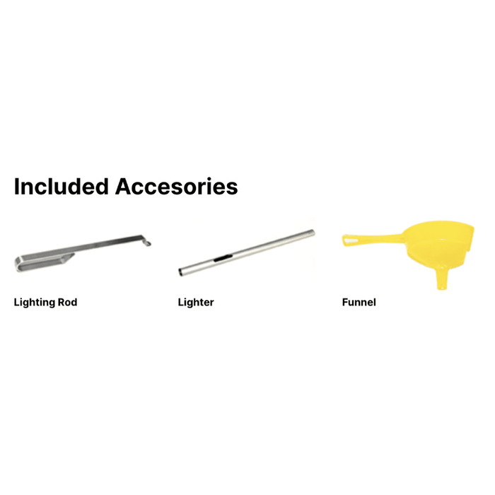 The Bio Flame Silver 13" Burner Stainless Steel