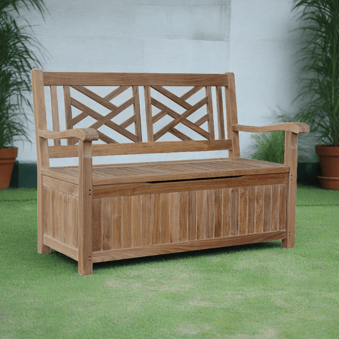 Anderson Teak Vilano Storage Bench BH-153SB