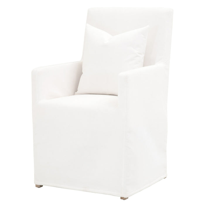 Essentials For Living Stitch & Hand - Dining & Bedroom Shelter Slipcover Arm Chair 6665.LPPRL/NGB