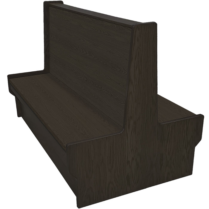 Oak Street Manufacturing Double 24" x 42" Shepard Wood Frame Booth