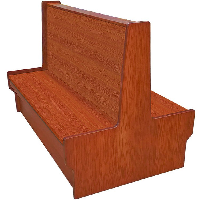 Oak Street Manufacturing Double 96" x 42" Shepard Wood Frame Booth