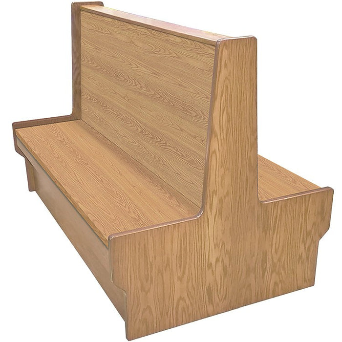 Oak Street Manufacturing Double 48" x 42" Shepard Wood Frame Booth