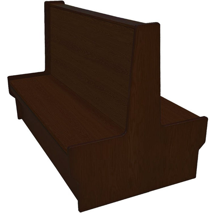 Oak Street Manufacturing Double 24" x 42" Shepard Wood Frame Booth