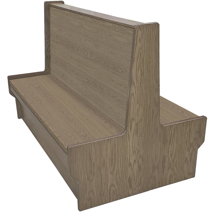 Oak Street Manufacturing Double 84" x 42" Shepard Wood Frame Booth