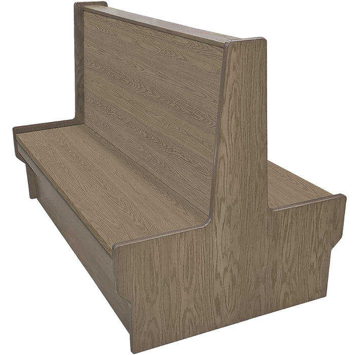 Oak Street Manufacturing Double 24" x 42" Shepard Wood Frame Booth