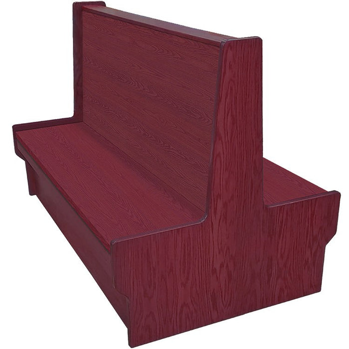 Oak Street Manufacturing Double 24" x 42" Shepard Wood Frame Booth