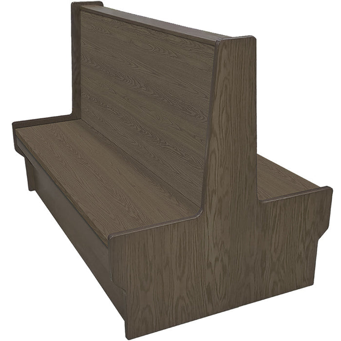 Oak Street Manufacturing Double 72" x 42" Shepard Wood Frame Booth