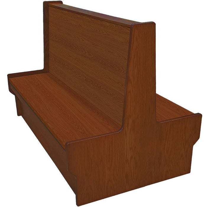 Oak Street Manufacturing Double 60" x 42" Shepard Wood Frame Booth