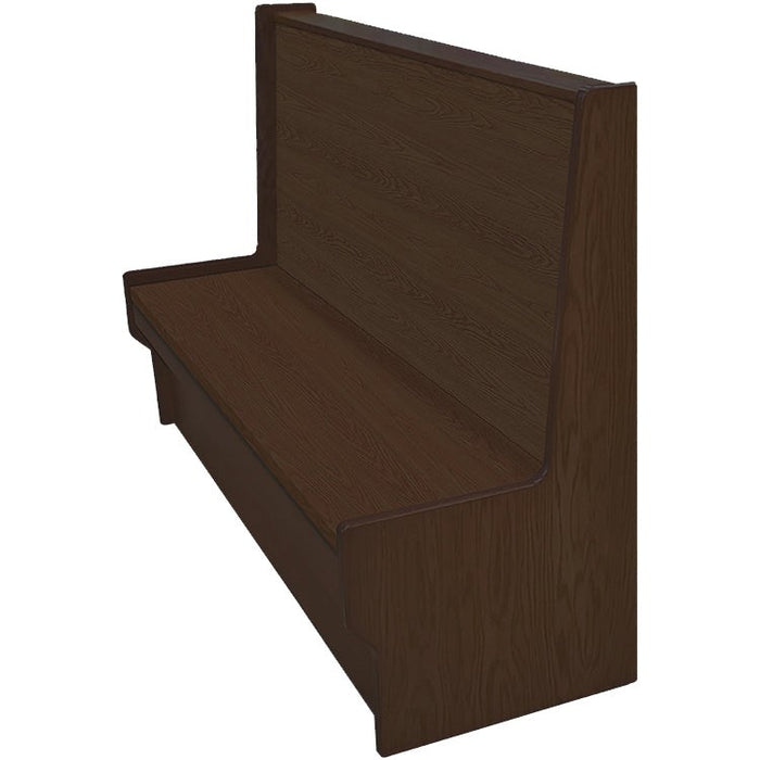 Oak Street Manufacturing Single 96" x 42" Shepard Wood Frame Booth