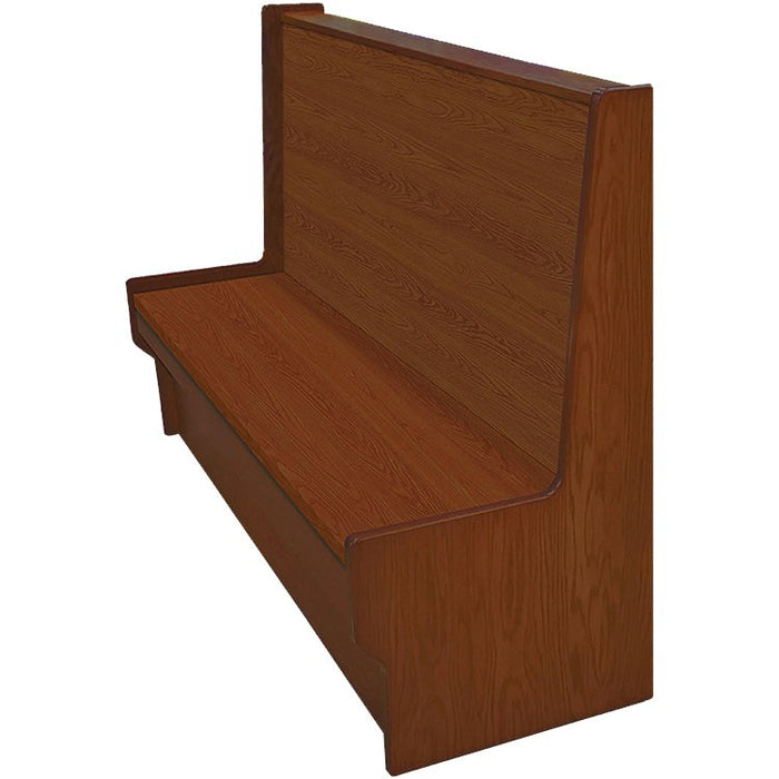 Oak Street Manufacturing Single 96" x 42" Shepard Wood Frame Booth