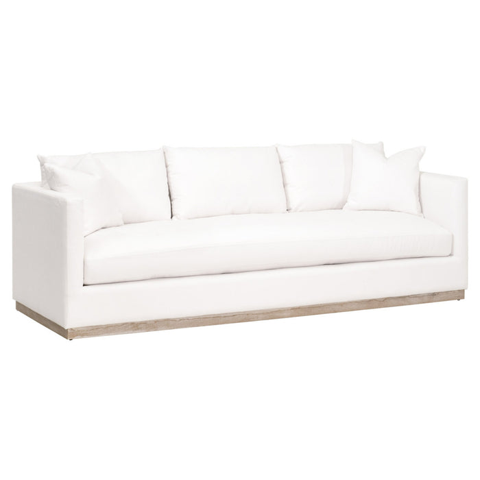 Essentials For Living Stitch & Hand - Upholstery Siena 96" Plinth Base Sofa 6607-3.LMIVO/NG