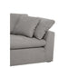 Essentials For Living Stitch & Hand - Upholstery Sky 96" Sofa 6610-3.LPSLA