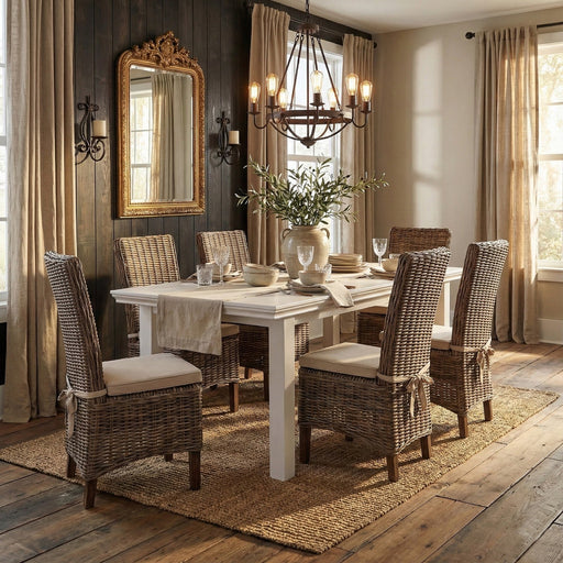 NovaSolo Halifax Dining Extension Table White T766