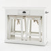 NovaSolo Halifax Kitchen Table Set White T767