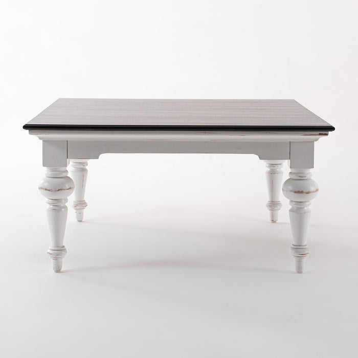 NovaSolo Provence Accent Square Coffee Table Two-tone T774TWD