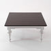 NovaSolo Provence Accent Square Coffee Table Two-tone T774TWD