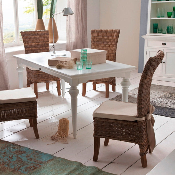NovaSolo Provence 71"" Dining Table White T777