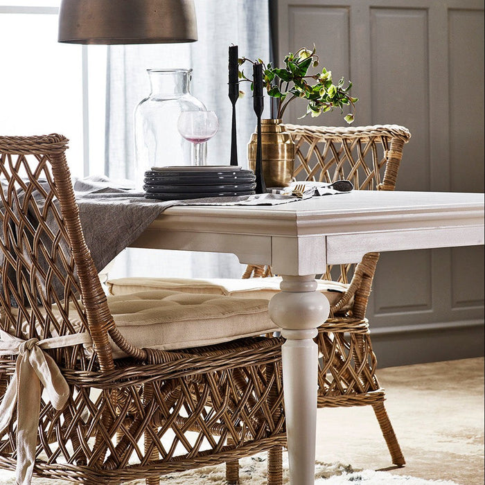 NovaSolo Provence 71"" Dining Table White T777