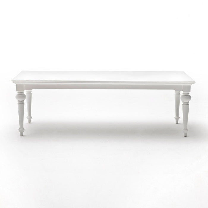 NovaSolo Provence 71"" Dining Table White T777