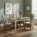 NovaSolo Provence Accent Dining Table Two-tone T784TWD