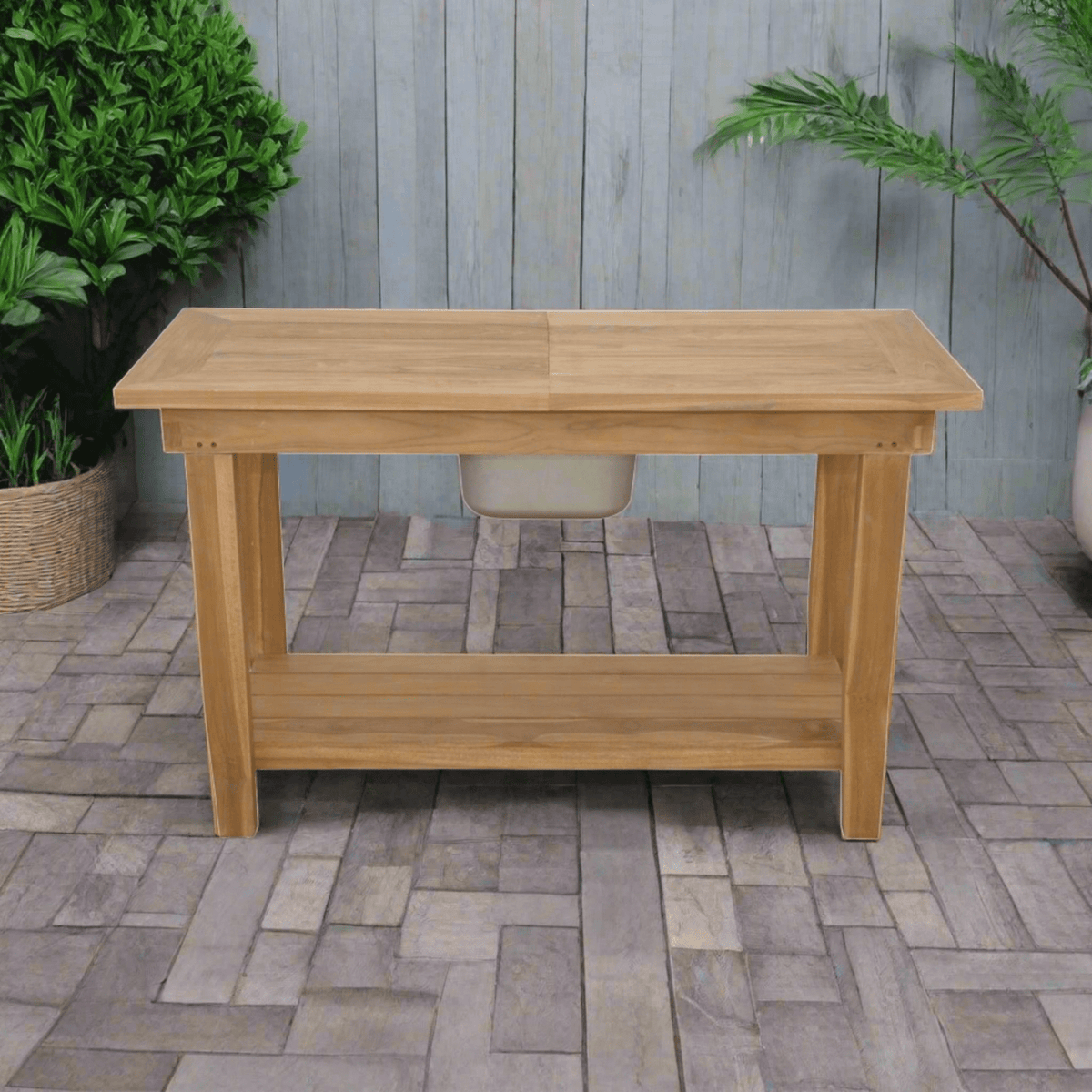 Anderson Teak Nautilus Console Table TB-4821