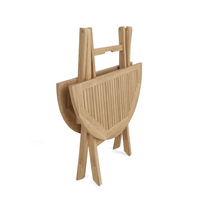 Anderson Teak Windsor 31" Round Picnic Folding Table TBF-031R