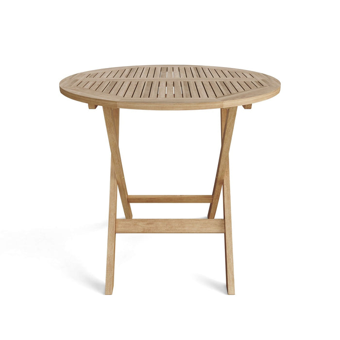 Anderson Teak Windsor 31" Round Picnic Folding Table TBF-031R
