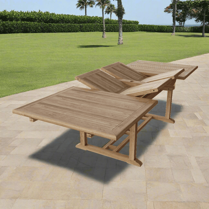 Anderson Teak Valencia 117" Rectangular Table w/ Double Extensions TBX-117RD