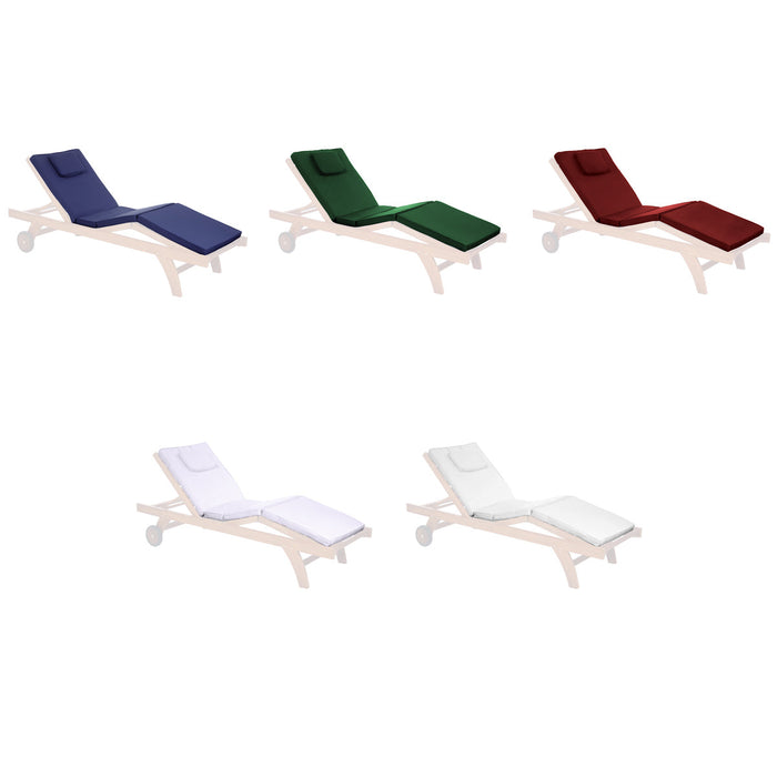 Green Chaise Lounger Cushion TC70-G