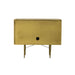 LH Imports Terrazzo Small Sideboard - Brass And Dark Mosaic TER002