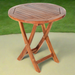 All Things Cedar Teak Bistro Table TS26