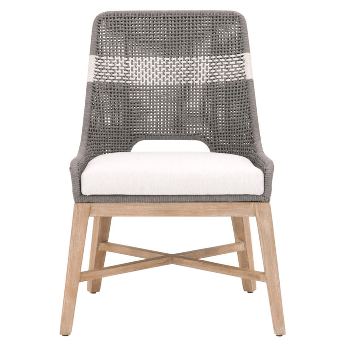 Essentials For Living Woven Tapestry Dining Chair, Set of 2 6850.DOV/WHT/NG