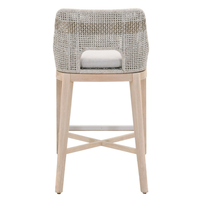 Essentials For Living Woven - Outdoor Tapestry Outdoor Barstool 6850BS.WTA/PUM/GT