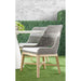 Essentials For Living Woven - Outdoor Tapestry Outdoor Dining Chair, Set of 2 6850.DOV/WHT/GT