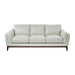 Top Grain Leather sofa without any background