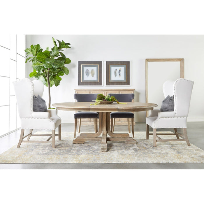 Essentials For Living Traditions Torrey 60" Round Extension Dining Table 6128.NG