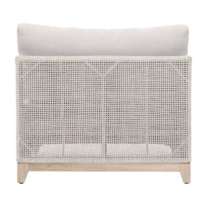 Essentials For Living Woven - Outdoor Tropez Outdoor Modular Armless Sofa Chair 6843-1S.WTA/PUM/GT