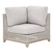 Essentials For Living Woven - Outdoor Tropez Outdoor Modular Corner Sofa 6843-CRN.WTA/PUM/GT