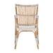 Essentials For Living The Hamptons Tulum Arm Chair, Set of 2 4112.WHT-STO/NAT