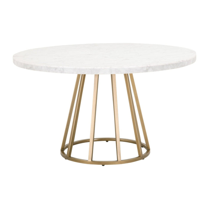 Essentials For Living Traditions Turino Round Dining Table Base 6060.BGLD