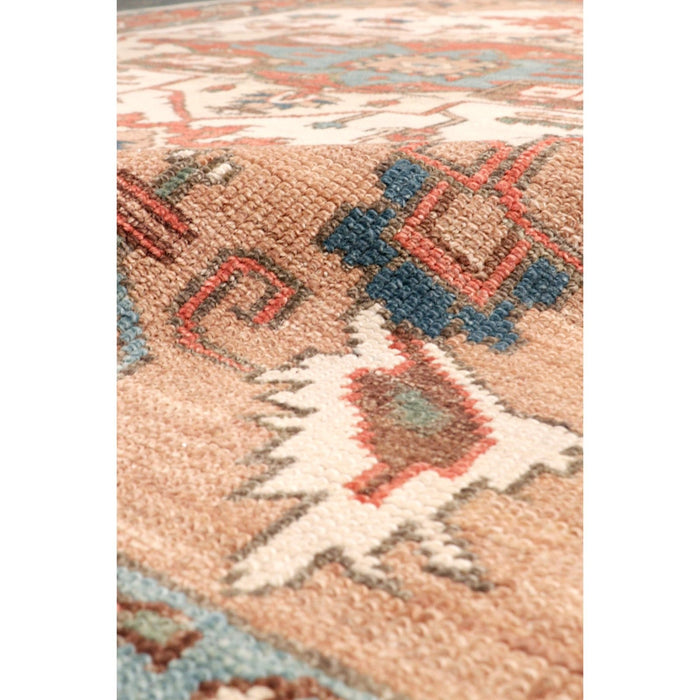 Pasargad Home Serapi Collection Hand-Knotted Wool Area Rug, 9' 8" X 13'10", Ivory PH-04 10x14