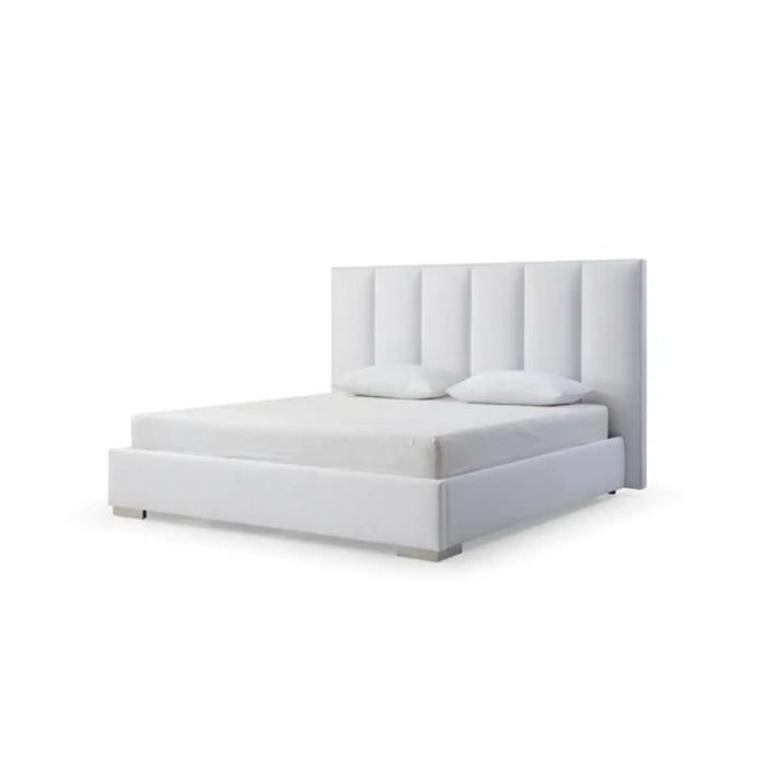Whiteline Modern Living Velvet King Bed