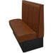 Oak Street Manufacturing Single 24" x 42" Waldorf Vinyl/Upholstered Booth