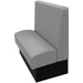 Oak Street Manufacturing Single 44" x 42" Wartburg Vinyl/Upholstered Booth