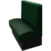 Oak Street Manufacturing Single 48" x 42" Wartburg Vinyl/Upholstered Booth