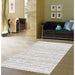Pasargad Home Vogue Collection Hand-Knotted Silver Wool Area Rug-10' 0" X 13'10" PDR-1 10x14